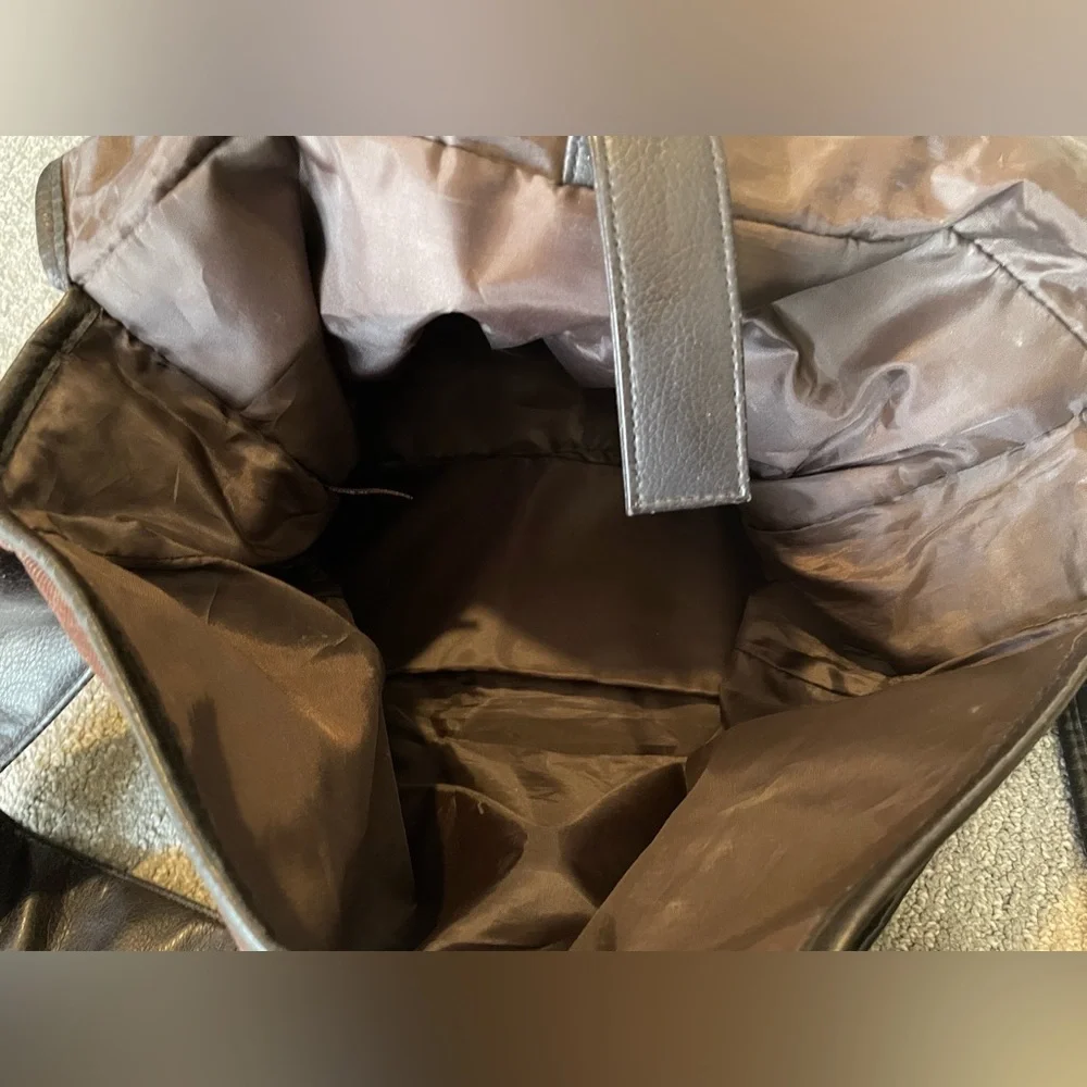 Brown Laptop/Messenger Bag
